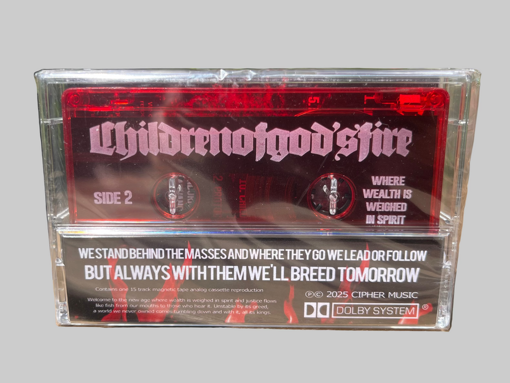 Children of God's Fire 20th Anniversary Commemorative Cassette
