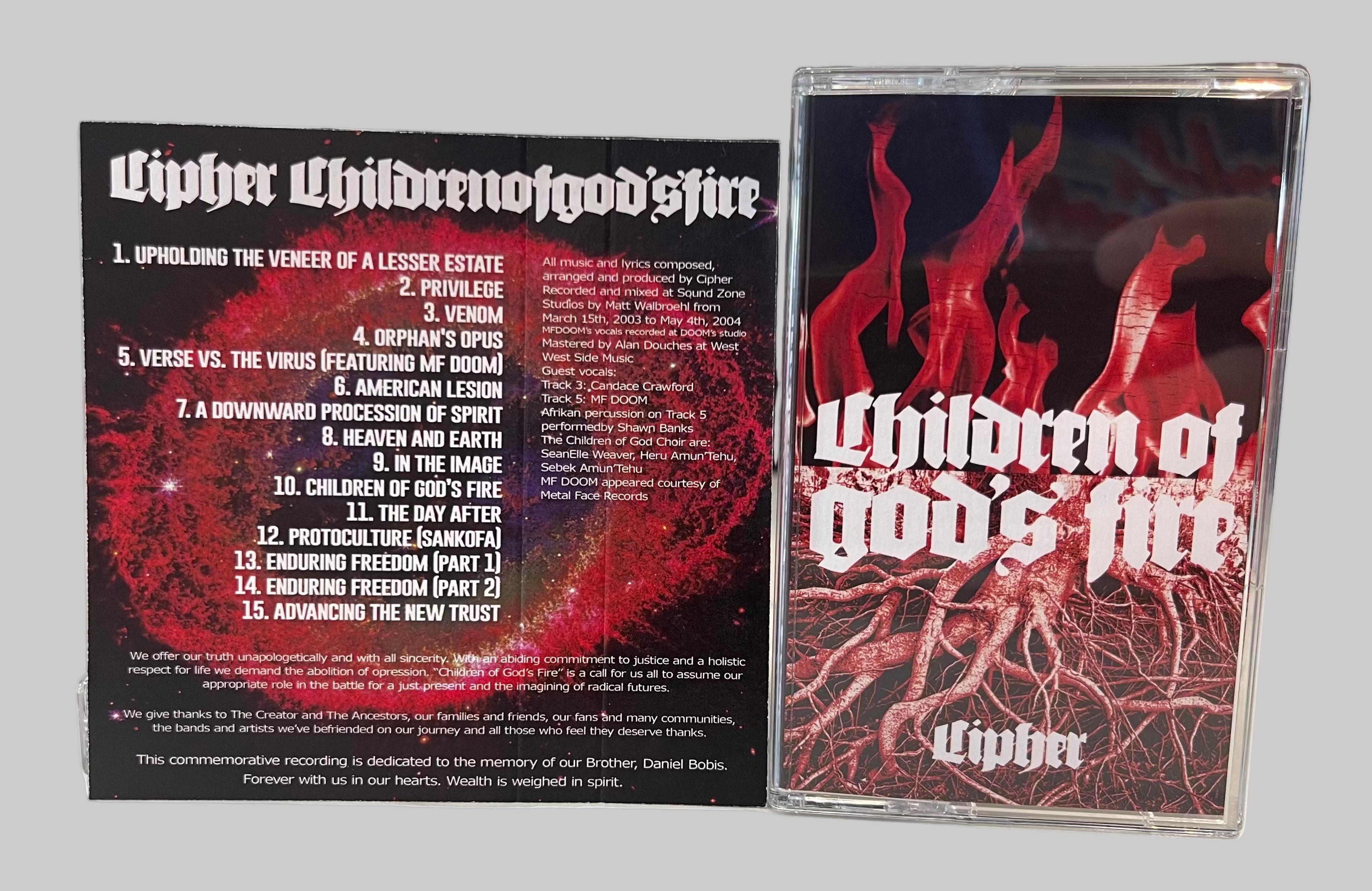 Children of God's Fire 20th Anniversary Commemorative Cassette