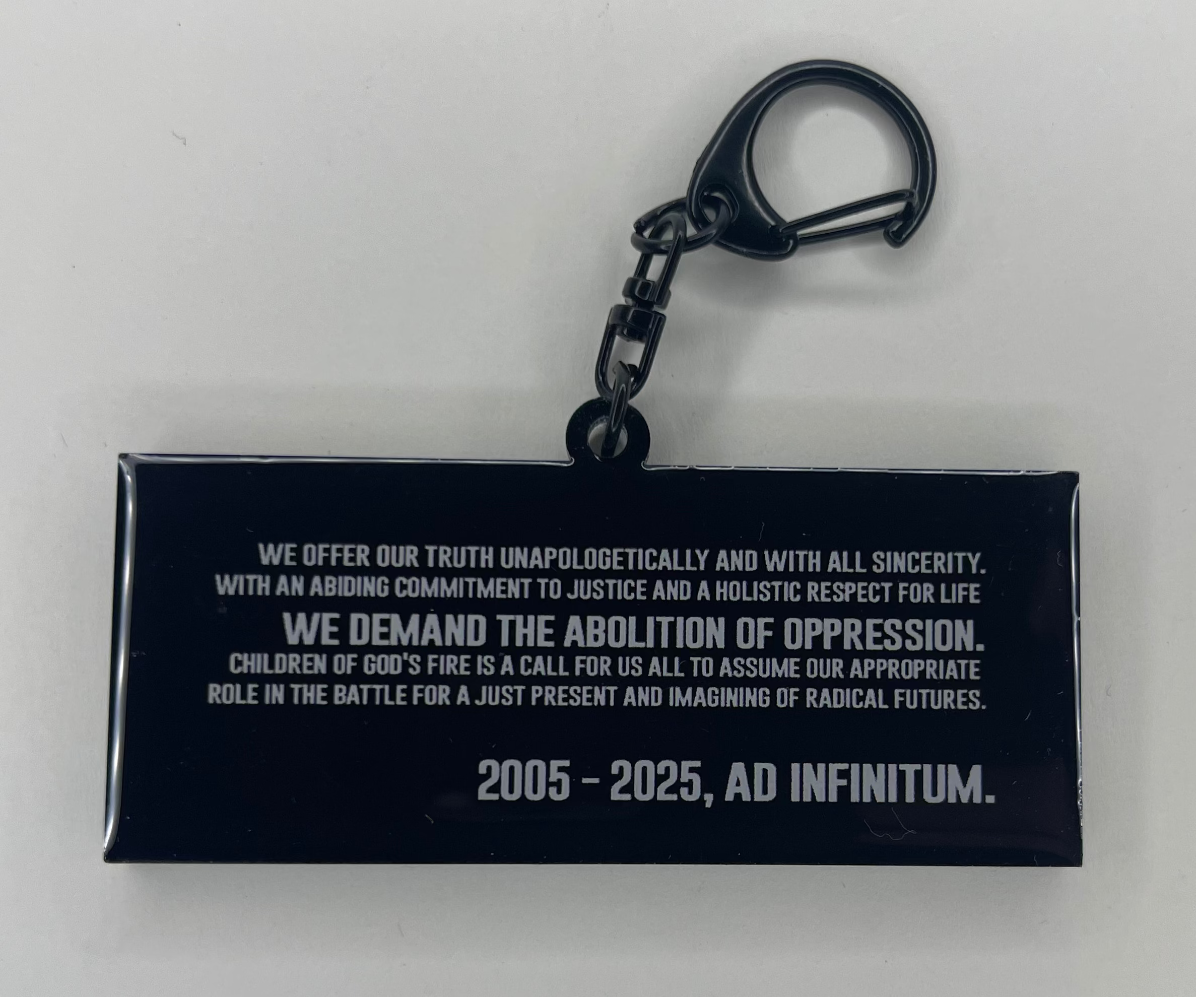 Children of God's Fire Keychain